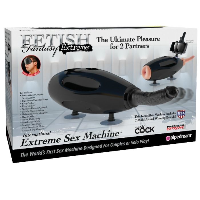 Fetish Fantasy Extreme-International Sex Machine-Metal, USB 3 Fetish Fantasy Extreme-International Sex Machine-Metal, USB — PIPEDREAMS · Vibratori (imaginea 3)