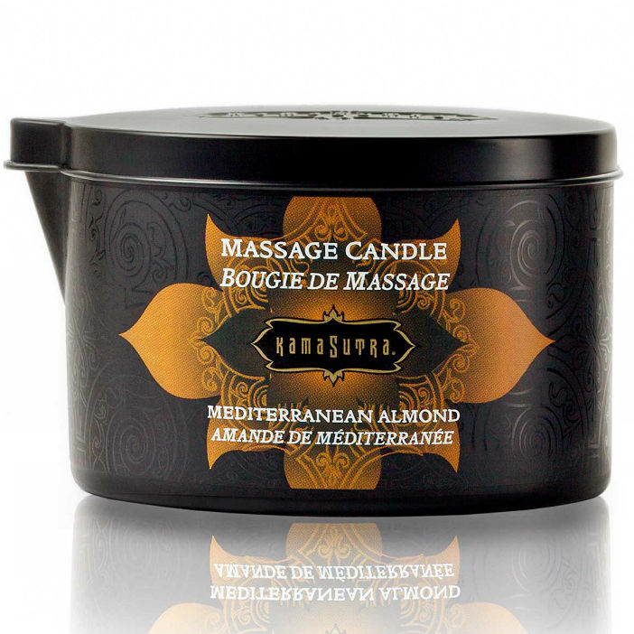 Kamasutra Cosmetics-Candela di massaggio di mandorle mediterranee 170GR 2 Kamasutra Cosmetics-Candela di massaggio di mandorle mediterranee 170GR · Massaggio erotico (immagine 2)