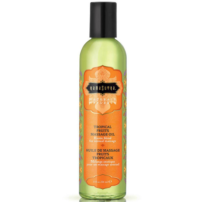 Kamasutra Cosmetics-Olio da Massaggio Naturale Frutta Tropicale 236ML 1 Kamasutra Cosmetics-Olio da Massaggio Naturale Frutta Tropicale 236ML · Massaggio erotico
