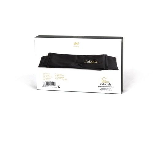 Bijoux Indiscrets-Shhh Maschera di Satin con Messaggi-Silenziosi 3 Bijoux Indiscrets-Shhh Maschera di Satin con Messaggi-Silenziosi · Bondage & Manette (imaginea 3)