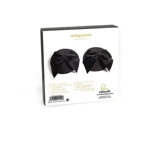 Bijoux Burlesque Pasties-Coperture lucide per capezzoli — BIJOUX INDISCRETS · Accessori lingerie (imaginea 5)