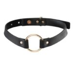 Bijoux Maze-Maze Choker Collar Nero-Poliuretano — BIJOUX INDISCRETS · Bondage & Manette