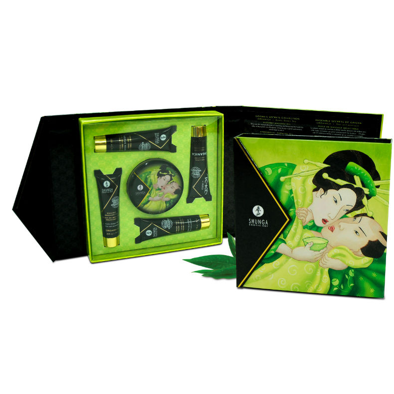 Shunga Kits-Segreto Geisha Tea Kit Verde Organic 2 Shunga Kits-Segreto Geisha Tea Kit Verde Organic · Dolciumi & Regali (imaginea 2)