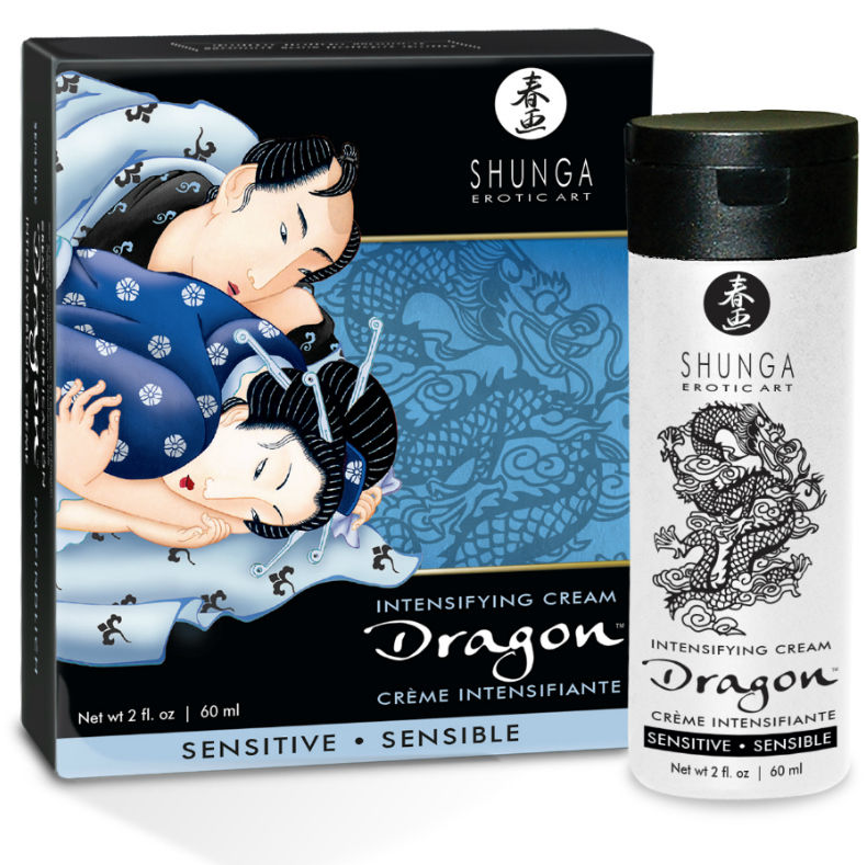 Shunga Aphrodisiacs-Crema Dragon Sensitive per le coppie
