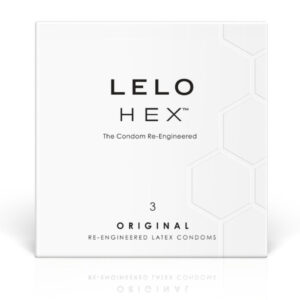 Lelo-Hex Scatola Preservativo 3 Pezzi-Lattice