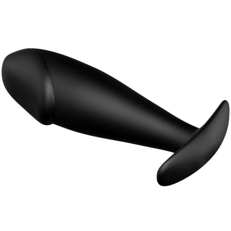 Anal Toys-Anale Plug Forma Pene Silicone Nero-Waterproof — PRETTY LOVE · Accessori BDSM (imaginea 4)