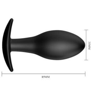 Anal Toys-Plug anale di Silicone Anchor 8.5 Cm Nero — PRETTY LOVE · Accessori BDSM (imaginea 5)