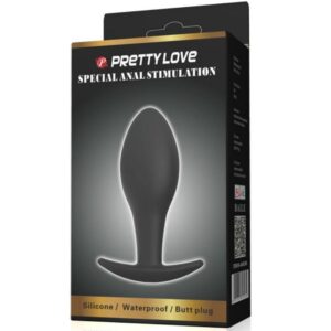 Anal Toys-Plug anale di Silicone Anchor 8.5 Cm Nero — PRETTY LOVE · Accessori BDSM (imaginea 6)