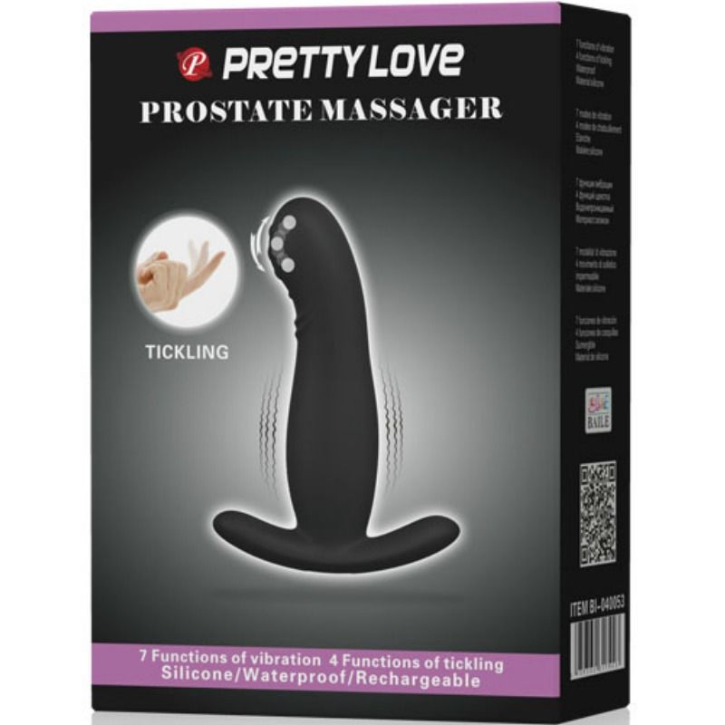 Anal Toys-Stimolatore Prostatico a Vibrazione-Silicio, 7 velocità 9 Anal Toys-Stimolatore Prostatico a Vibrazione-Silicio, 7 velocità — PRETTY LOVE · Giocattoli anali (immagine 9)