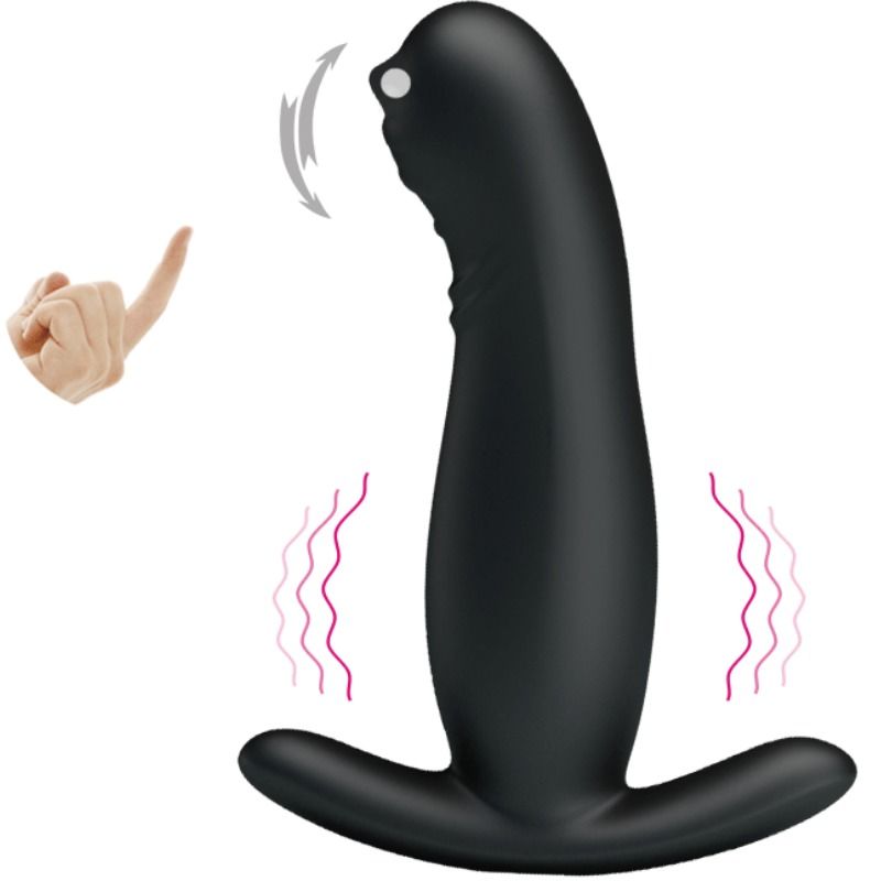 Anal Toys-Stimolatore Prostatico a Vibrazione-Silicio, 7 velocità 10 Anal Toys-Stimolatore Prostatico a Vibrazione-Silicio, 7 velocità — PRETTY LOVE · Giocattoli anali (immagine 10)