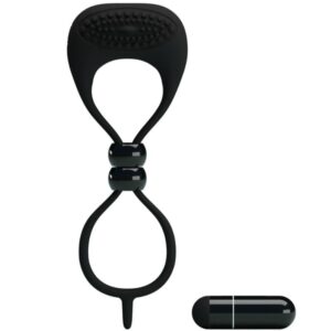 For Him-Anello doppio per pene e testicoli-silicone