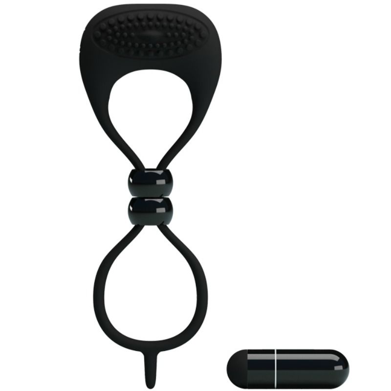 For Him-Anello doppio per pene e testicoli-silicone