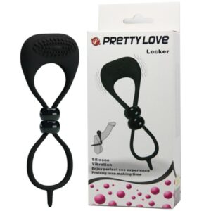 For Him-Anello doppio per pene e testicoli-silicone — PRETTY LOVE · Anelli & Guaine per pene (immagine 8)