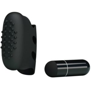 Fun Toys-Flirt Steward Digitare Vibrante Nero-Silicone — PRETTY LOVE · Vibratori (imaginea 8)
