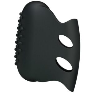 Fun Toys-Flirt Steward Digitare Vibrante Nero-Silicone
