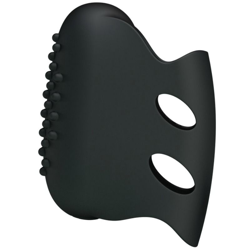 Fun Toys-Flirt Steward Digitare Vibrante Nero-Silicone