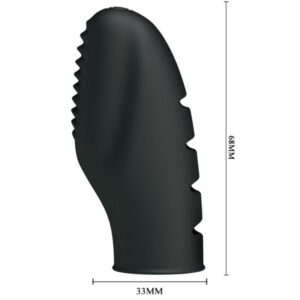 Fun Toys-Flirt Stanford Digitare Vibratore Nero-Silicone — PRETTY LOVE · Vibratori (immagine 5)