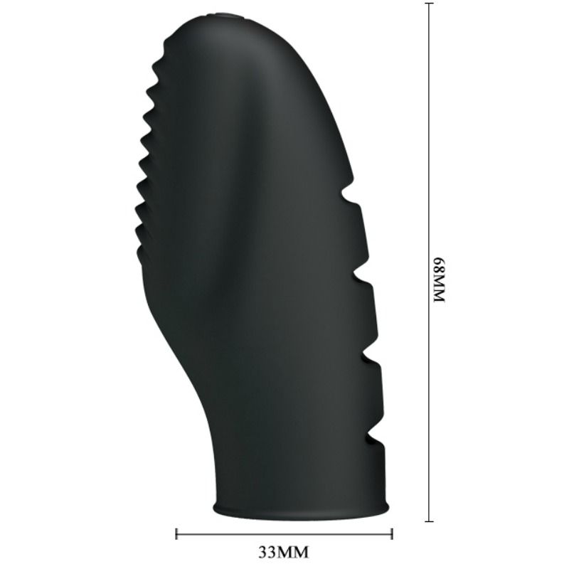 Fun Toys-Flirt Stanford Digitare Vibratore Nero-Silicone — PRETTY LOVE · Vibratori (immagine 5)