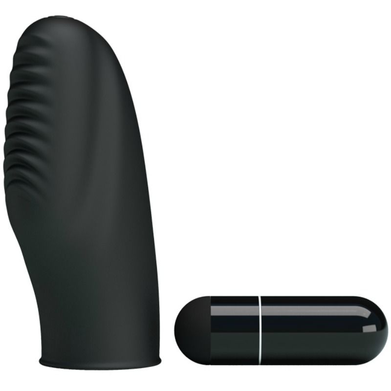Fun Toys-Flirt Stanford Digitare Vibratore Nero-Silicone — PRETTY LOVE · Vibratori (immagine 7)