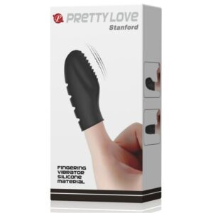 Fun Toys-Flirt Stanford Digitare Vibratore Nero-Silicone — PRETTY LOVE · Vibratori (immagine 9)