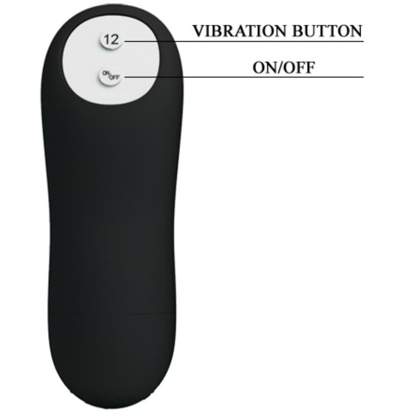 Remote Control-Plug anale di Silicone, Forma del Pene e 12 modalità 5 Remote Control-Plug anale di Silicone, Forma del Pene e 12 modalità — PRETTY LOVE · Accessori BDSM (imaginea 5)