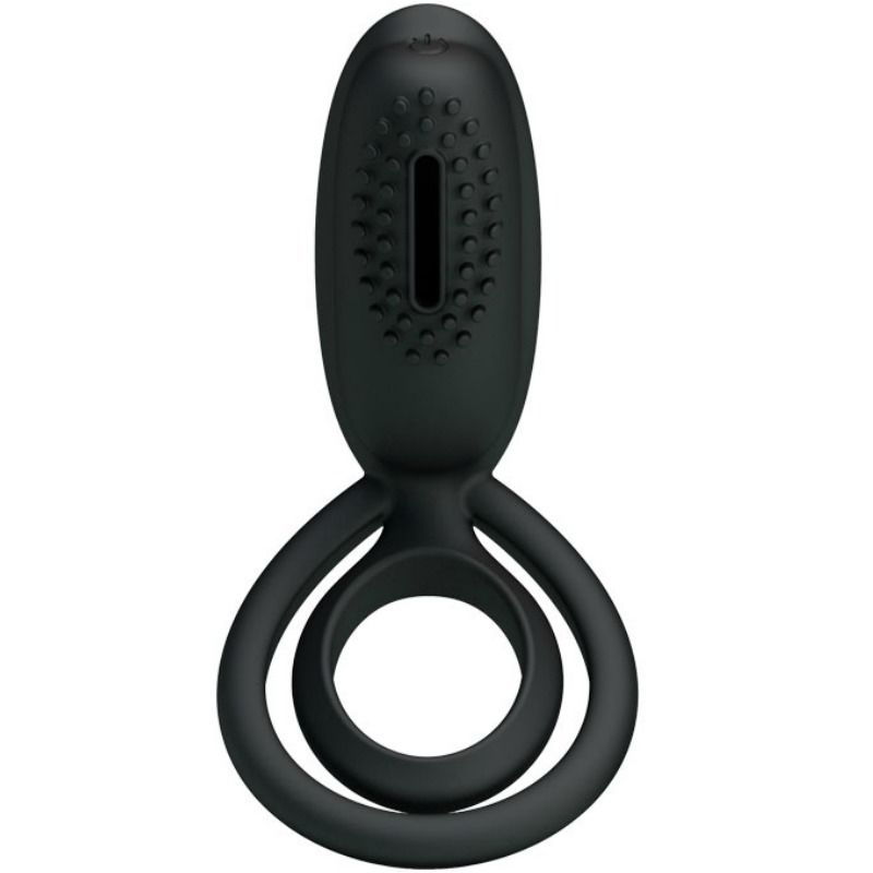 For Him-Esther Anello Vibratore con Stimolatore Clitorideo-Silicone 2 For Him-Esther Anello Vibratore con Stimolatore Clitorideo-Silicone — PRETTY LOVE · Anelli & Guaine per pene (imaginea 2)