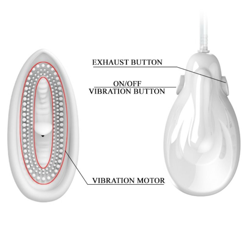 Fun Toys-Flirt Stimolatore con Suzione Appassionata — PRETTY LOVE · Vibratori (imaginea 4)