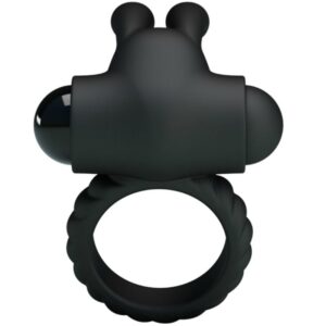For Him-Eudora Anello Vibrante con Stimolatore-Silicone, Impermeabile 11 For Him-Eudora Anello Vibrante con Stimolatore-Silicone, Impermeabile — PRETTY LOVE · Anelli & Guaine per pene (imaginea 3)