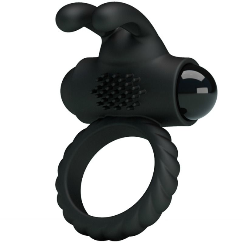 For Him-Eudora Anello Vibrante con Stimolatore-Silicone, Impermeabile 1 For Him-Eudora Anello Vibrante con Stimolatore-Silicone, Impermeabile — PRETTY LOVE · Anelli & Guaine per pene