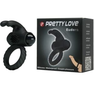 For Him-Eudora Anello Vibrante con Stimolatore-Silicone, Impermeabile 13 For Him-Eudora Anello Vibrante con Stimolatore-Silicone, Impermeabile — PRETTY LOVE · Anelli & Guaine per pene (imaginea 5)