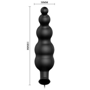 Remote Control-Plug anale Silicone Stimolazione Extra e 12 — PRETTY LOVE · Accessori BDSM (immagine 7)