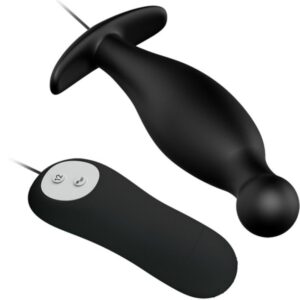 Remote Control-Plug anale Silicone 12 modalità Vibrazione — PRETTY LOVE · Accessori BDSM (immagine 3)