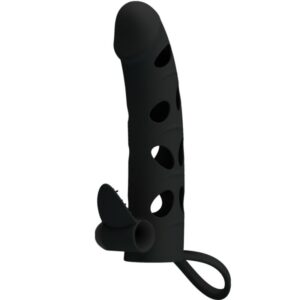 For Him-Guaina Silicone con Vibrazione 15.2 Cm-Waterproof