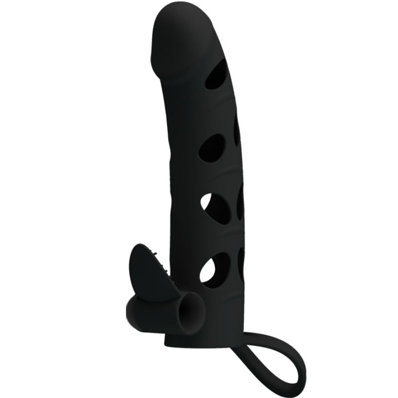 For Him-Guaina Silicone con Vibrazione 15.2 Cm-Waterproof