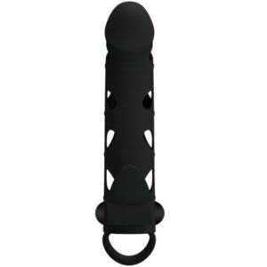 For Him-Guaina Silicone con Vibrazione 15.2 Cm-Waterproof — PRETTY LOVE · Anelli & Guaine per pene (imaginea 7)
