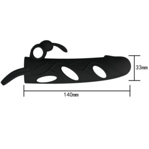 For Him-Guaina Silicone Vibrazione 14 cm 1.0-Waterproof — PRETTY LOVE · Anelli & Guaine per pene (imaginea 7)
