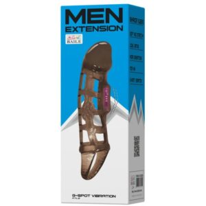 Baile For Him-Estensione Guaina per pene con Vibrazione e Cinturino 5 Baile For Him-Estensione Guaina per pene con Vibrazione e Cinturino · Anelli & Guaine per pene (imaginea 2)