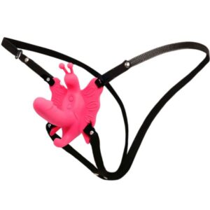 Baile-Imbracatura con vibratore farfalla e Mini Dildo · Vibratori (immagine 8)
