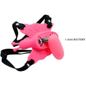 Baile-Imbracatura con vibratore farfalla e Mini Dildo · Vibratori (immagine 4)