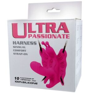 Baile-Imbracatura con vibratore farfalla e Mini Dildo · Vibratori (immagine 3)
