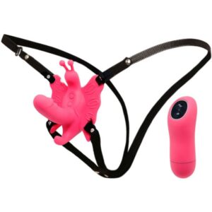 Baile Stimulating-Ultra Appassionato Imbracatura con Telecomando, Farfalla · Vibratori (immagine 6)