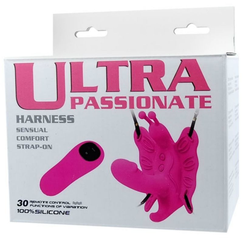 Baile Stimulating-Ultra Appassionato Imbracatura con Telecomando, Farfalla · Vibratori (immagine 8)