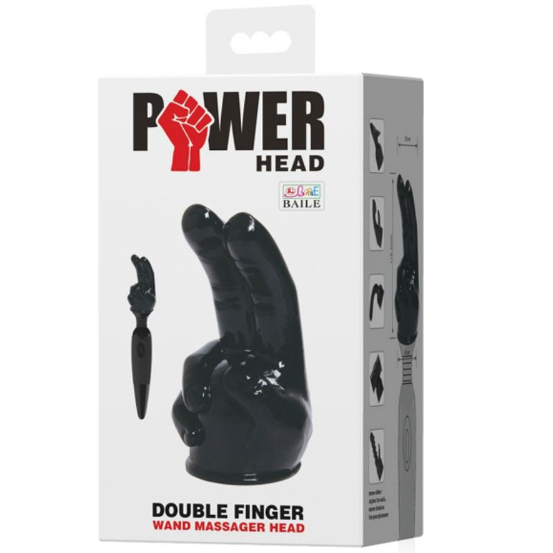 Baile Power Head-Testa intercambiabile tipo mano per massaggiatore-TPR · Vibratori (immagine 6)
