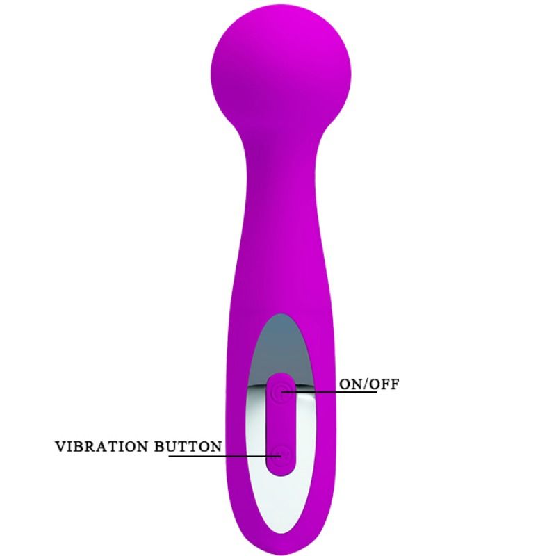 High Tech-Wade Massaggiatore Ricaricabile 12 Funzioni-Silicone, 12 velocità 3 High Tech-Wade Massaggiatore Ricaricabile 12 Funzioni-Silicone, 12 velocità — PRETTY LOVE · Vibratori (immagine 3)