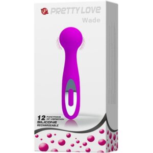 High Tech-Wade Massaggiatore Ricaricabile 12 Funzioni-Silicone, 12 velocità 15 High Tech-Wade Massaggiatore Ricaricabile 12 Funzioni-Silicone, 12 velocità — PRETTY LOVE · Vibratori (immagine 6)