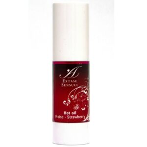 Extase Sensual-Ulei Stimulent Căpșuni, Efect de Căldură 30 Ml · Masaj Erotic