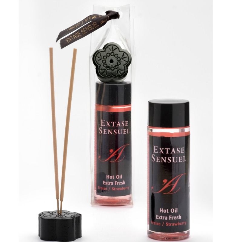 Extase Sensual-Olio da Massaggio Effetto Extra Fresh Fragole 100 Ml 1 Extase Sensual-Olio da Massaggio Effetto Extra Fresh Fragole 100 Ml · Massaggio erotico