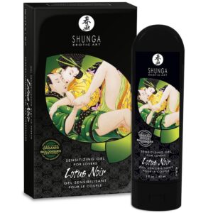 Shunga Aphrodisiacs-Crema Sensibilizzante Lotus Noir 60 Ml