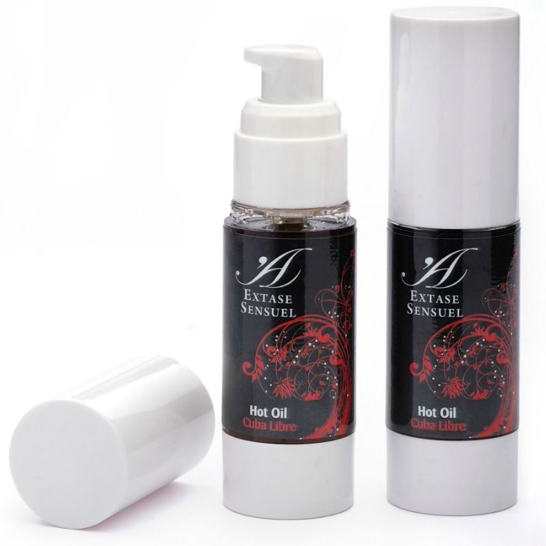 Extase Sensual-Cuba Free Oil Stimolatore con Effetto Riscaldante 1 Extase Sensual-Cuba Free Oil Stimolatore con Effetto Riscaldante · Massaggio erotico