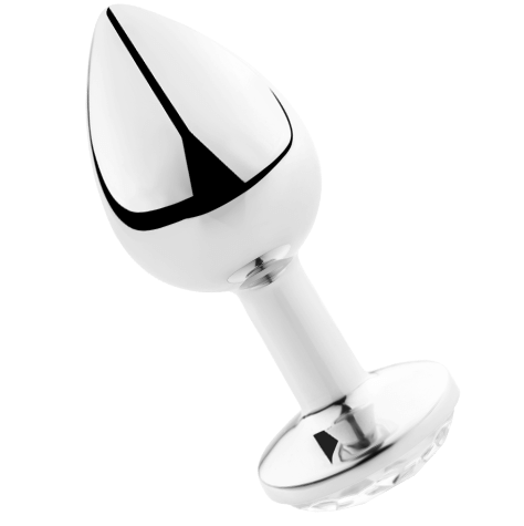 Secretplay Toys-Plug anale Trasparente Alluminio 7cm-Metal